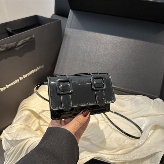 Damen klassische Mini-Umhängetasche mit elegantem Riemen Nord Taschen