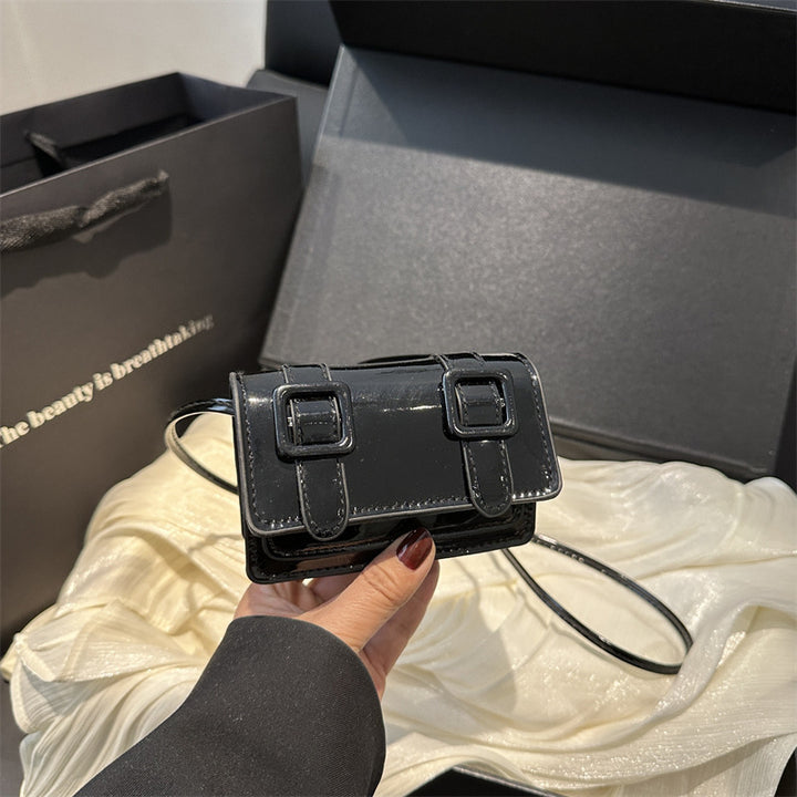 Damen klassische Mini-Umhängetasche mit elegantem Riemen Nord Taschen