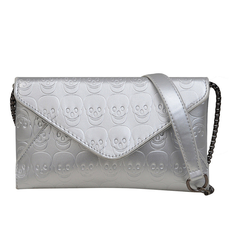 Damen Clutch-Tasche mit einzigartigem Skull-Design Nord Taschen
