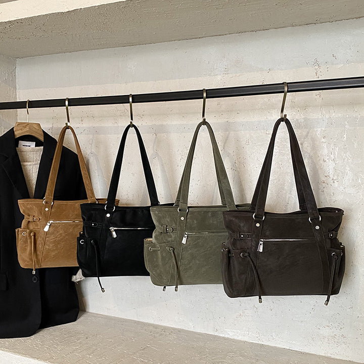 Damen multifunktionale Handtasche mit seitlichen Fächern Nord Taschen