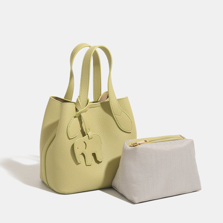 Damen Taschen mit verspieltem Elefanten-Anhänger Nord Taschen