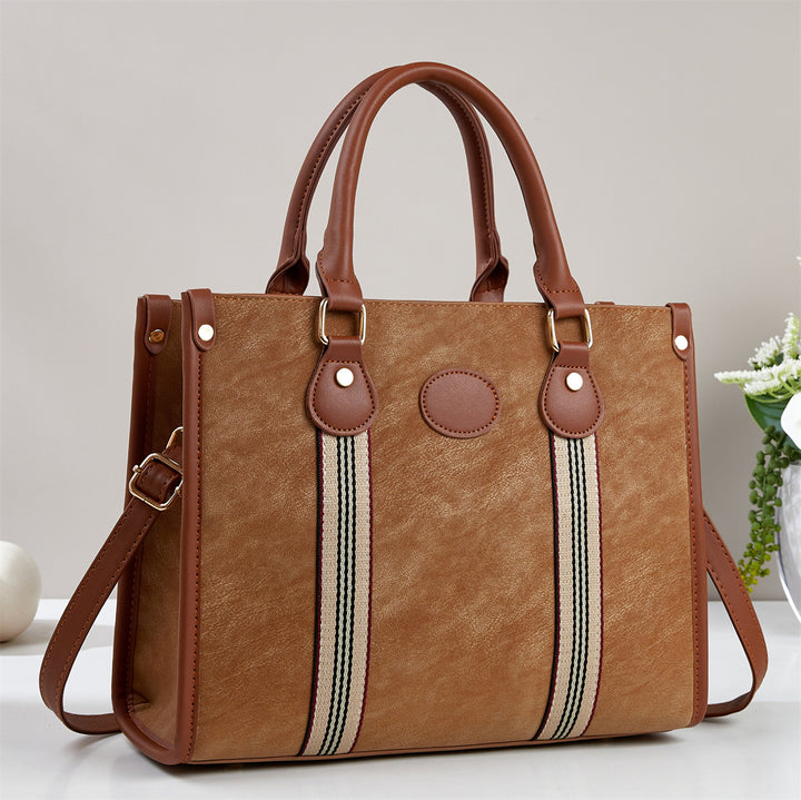 Damen elegante Handtasche im modernen Design mit praktischem Tragegurt Nord Taschen