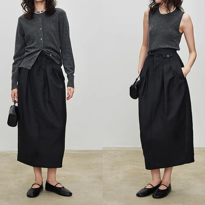 Damen Maxikleid Nord Taschen