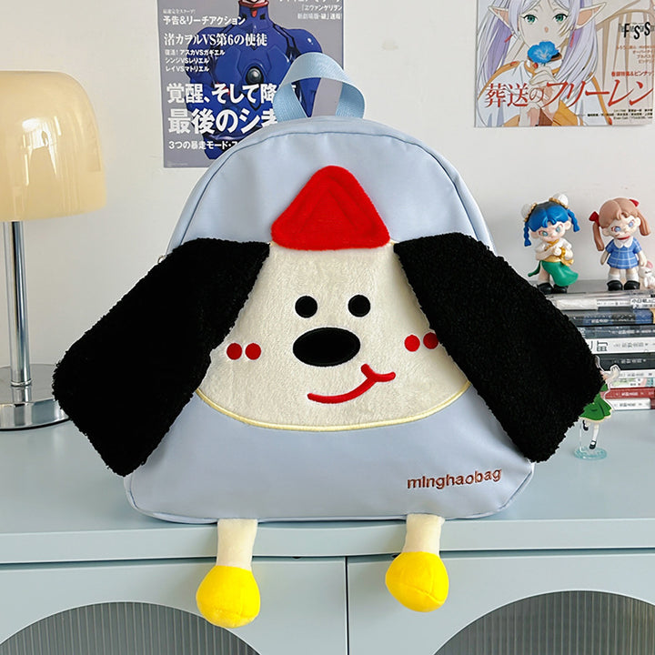 Damen Kinderrucksack im verspielten Hundedesign mit komfortablem Tragesystem Nord Taschen