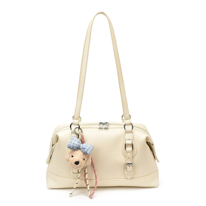 Damen Handtasche mit praktisch abnehmbarem Teddy-Anhänger Nord Taschen