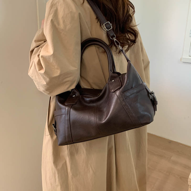 Damen modische Handtasche mit praktischen Außentaschen Nord Taschen