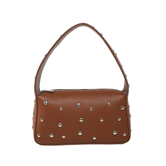 Damen modische Umhängetasche mit auffälligem Nieten-Design Nord Taschen