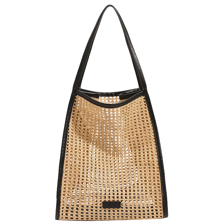 Damen Strukturierte Netz Shopper-Tasche Nord Taschen