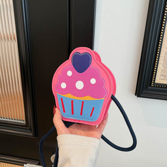 Damen Umhängetasche im Cupcake-Design Nord Taschen