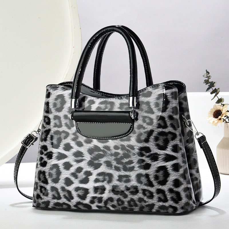 Damen Handtasche im modernen Leopardenmuster Nord Taschen