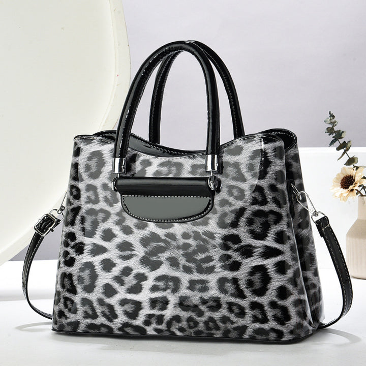 Damen Handtasche im modernen Leopardenmuster Nord Taschen