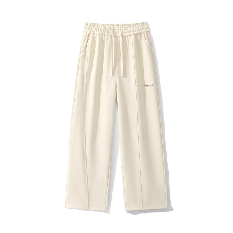 Damen Lounge-Hose mit weitem Bein, elastischem Bund & Seitentaschen Nord Taschen