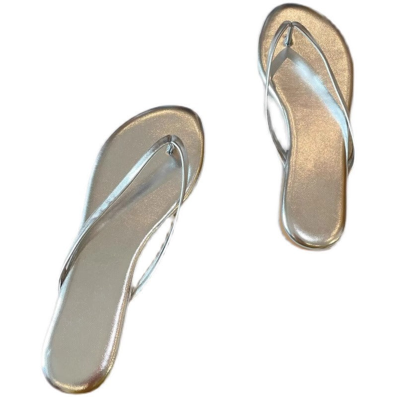 Damen Zehentrenner-Sandalen mit ergonomischem Fußbett und weichem Obermaterial