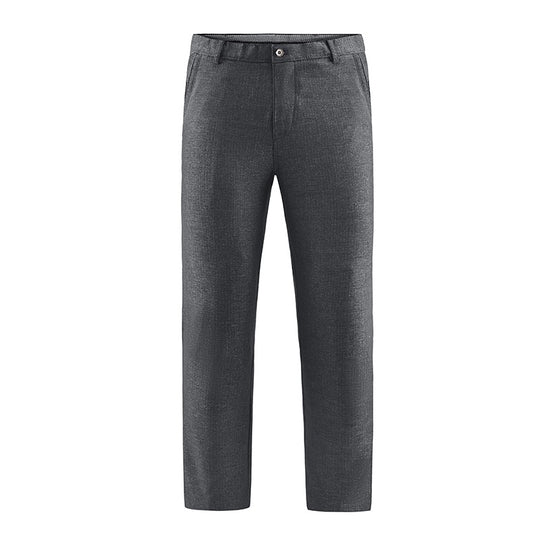Herren Tailored-Chinohose mit geradem Bein, Gürtelschlaufen & Wiener Naht Nord Taschen