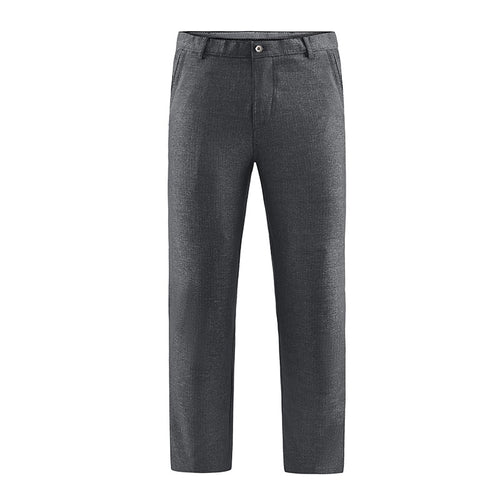 Herren Tailored-Chinohose mit geradem Bein, Gürtelschlaufen & Wiener Naht Nord Taschen