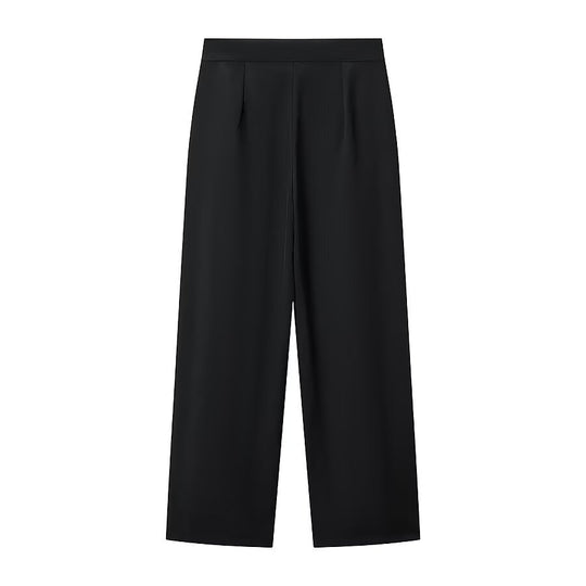 Damen Zweiteiliges Tailored-Blazer- und Highwaist-Hosen-Set mit goldknopf-Detail Nord Taschen