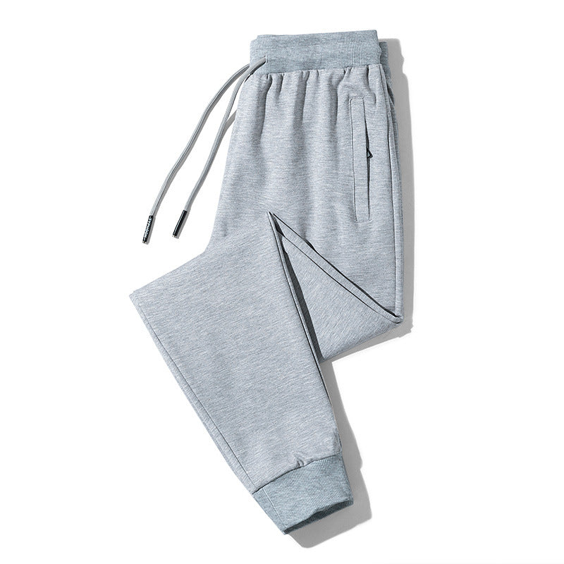 Herren Fleece-Jogginghose mit Kordelzug, Reißverschlusstaschen und elastischen Bündchen Nord Taschen