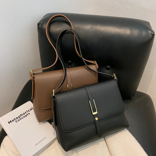 Damen elegante Umhängetasche mit hochwertiger Metallverzierung Nord Taschen