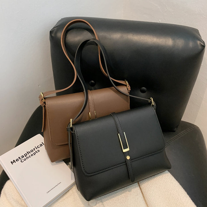 Damen elegante Umhängetasche mit hochwertiger Metallverzierung Nord Taschen