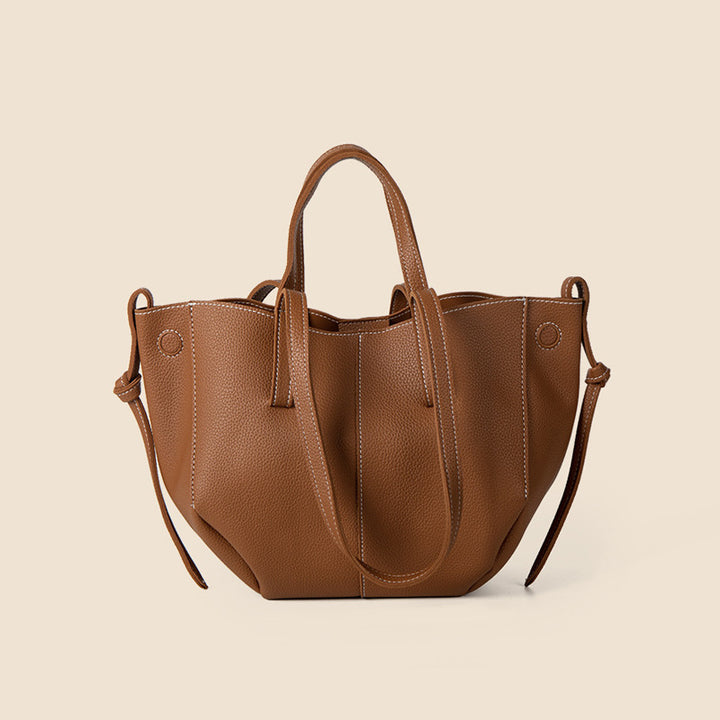 Damen Henkeltasche mit praktischem Innenfächersystem und modernen Akzenten Nord Taschen