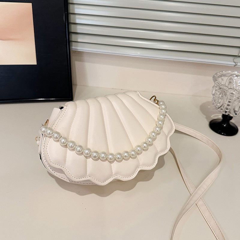 Damen Clutch Tasche mit Perlenschmuck von Nord Taschen