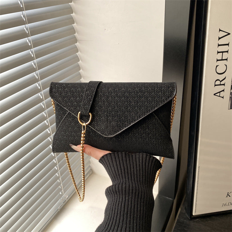 Damen Clutch mit schickem Umschlagverschluss Nord Taschen