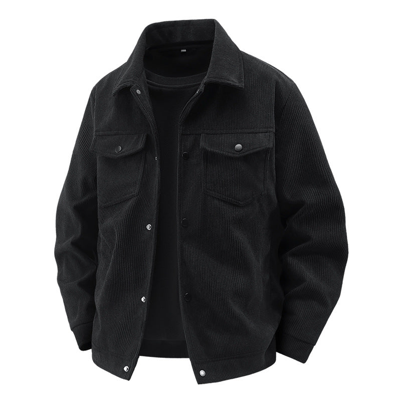 Herren Cordjacke mit zwei großen Brusttaschen Nord Taschen