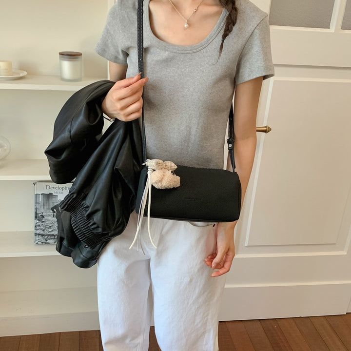Damen praktische Umhängetasche mit hochwertiger Struktur und abnehmbarem Schulterriemen Nord Taschen