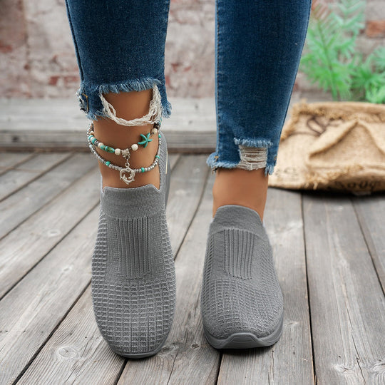 Damen atmungsaktive Slip-On Sneakers mit komfortabler Dämpfung - Vittorelli