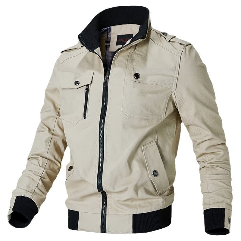Herren modische Utility-Jacke Nord Taschen