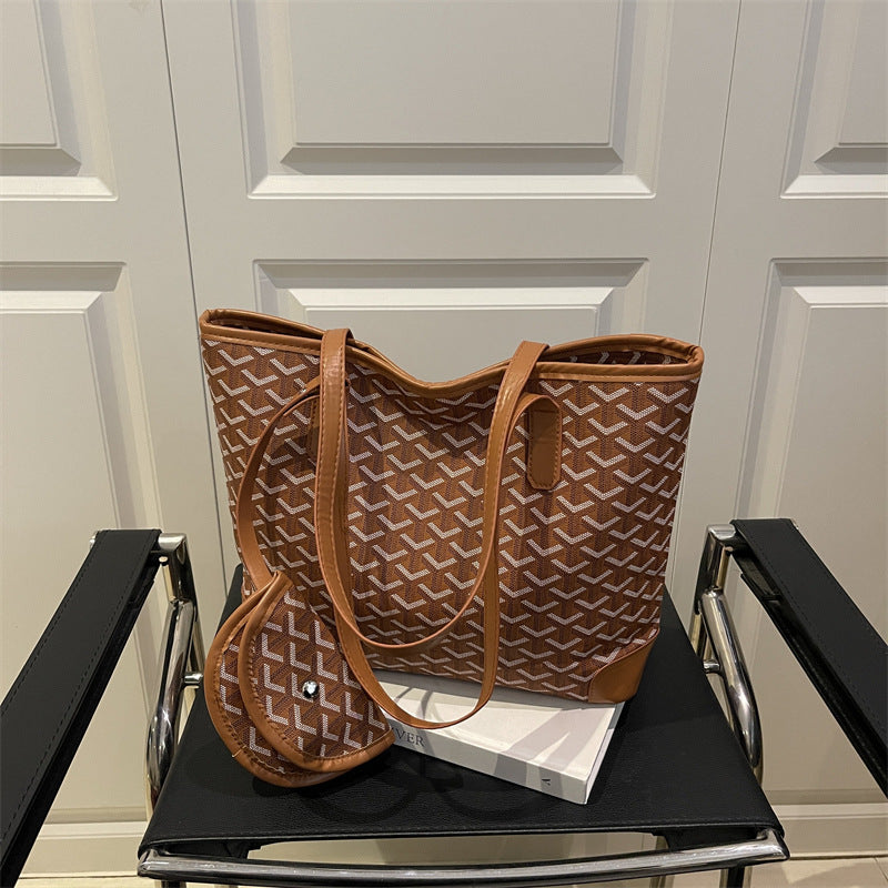Damen Shopper-Tasche mit praktischer Innentasche und modernem Design Nord Taschen