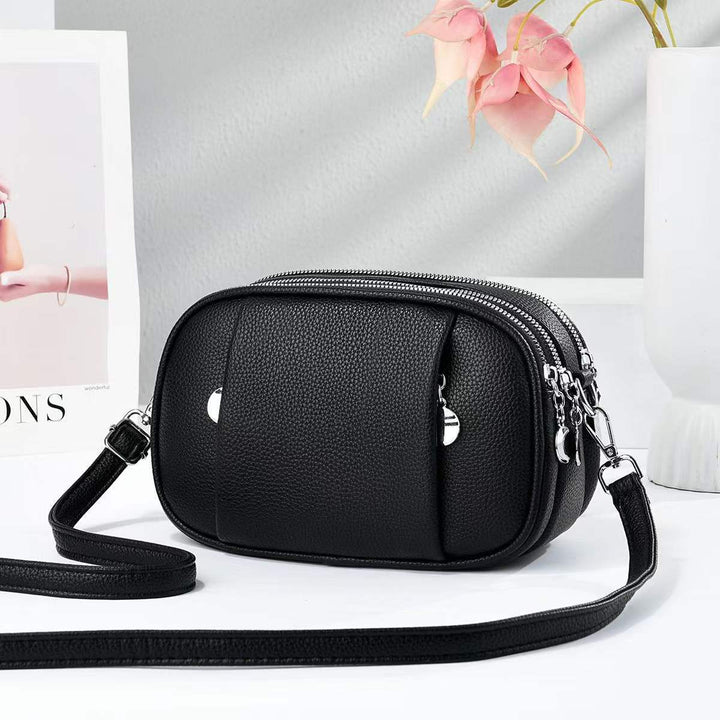 Damen Umhängetasche mit praktischen Fächern und elegantem Design Nord Taschen