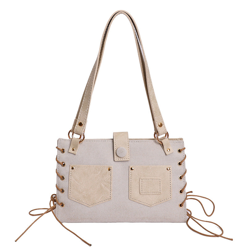 Damen multifunktionale Umhängetasche mit dekorativen Details Nord Taschen