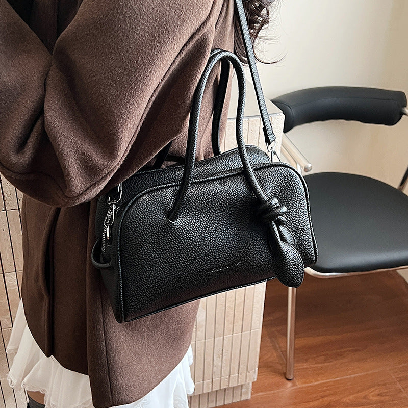 Damenhandtasche aus hochwertigem Kunstleder mit elegantem Kordelzug Nord Taschen