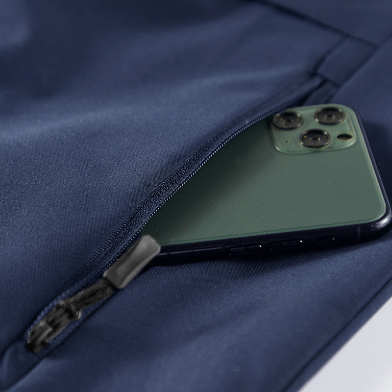 Herren Multifunktionale Outdoor-Weste mit winddichter Mikrofaser, Mesh-Innenfutter und verdeckten Reißverschlusstaschen Nord Taschen
