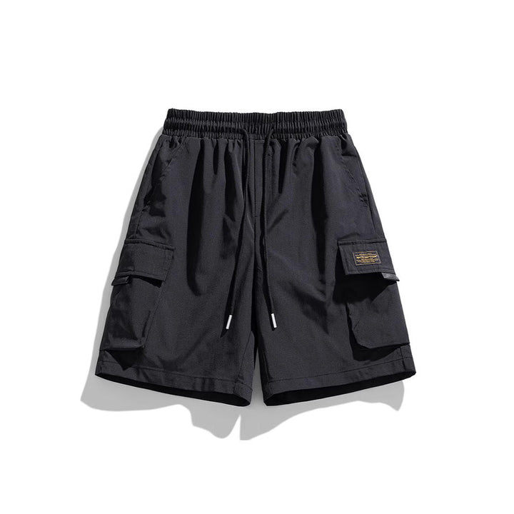 Herren Cargo-Shorts mit elastischem Bund und praktischen Taschen