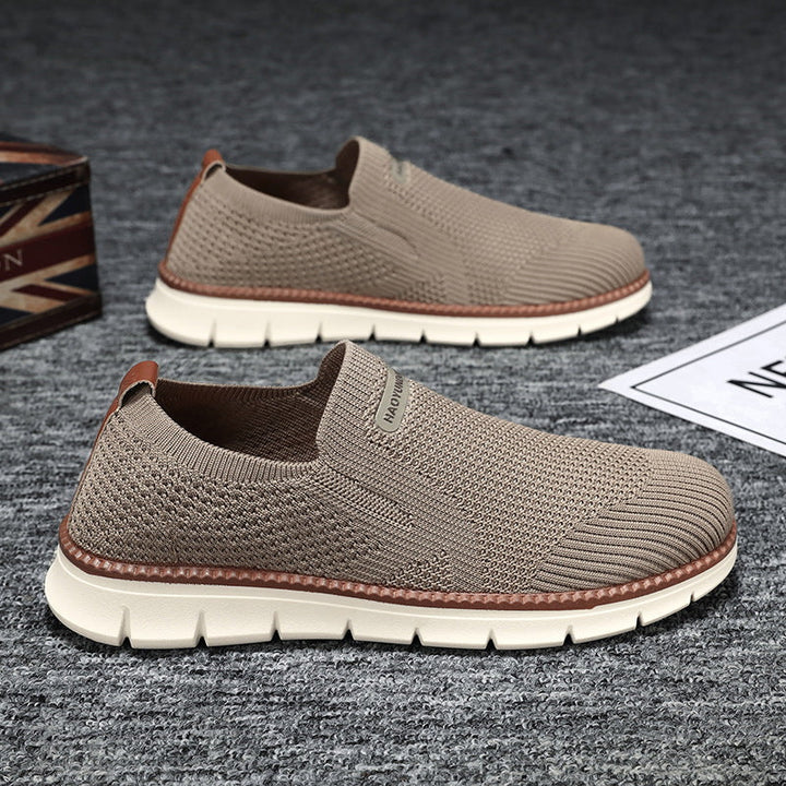 Herren Slip-On Freizeitschuhe mit flexiblem Komfort