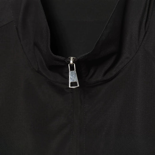Damen Leichter Blouson mit Stehkragen, Tunnelzug‑Taille und Tüllsaum Nord Taschen