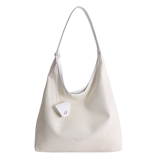 Damen Hobo-Tasche aus hochwertigem, geschmeidigem Kunstleder mit praktischem Kordelzug Nord Taschen