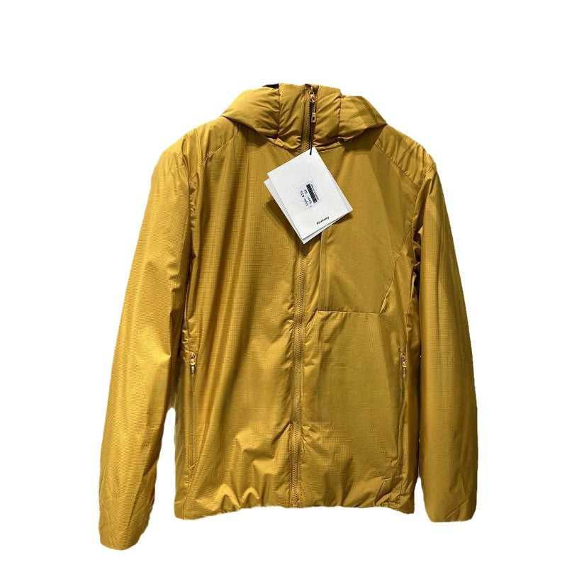 Damen Leichte wattierte Kapuzenjacke mit minimalistischer Outdoor-Isolierung Nord Taschen
