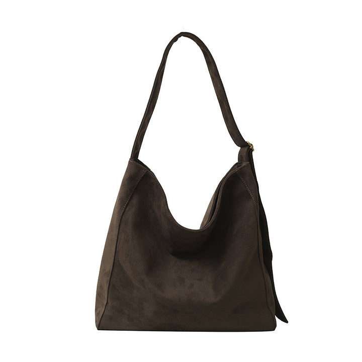 Damen Soft-Leder Schultertasche Nord Taschen
