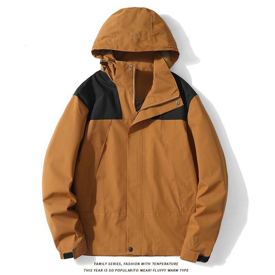 Herren Wetterfeste Outdoor-Jacke Nord Taschen