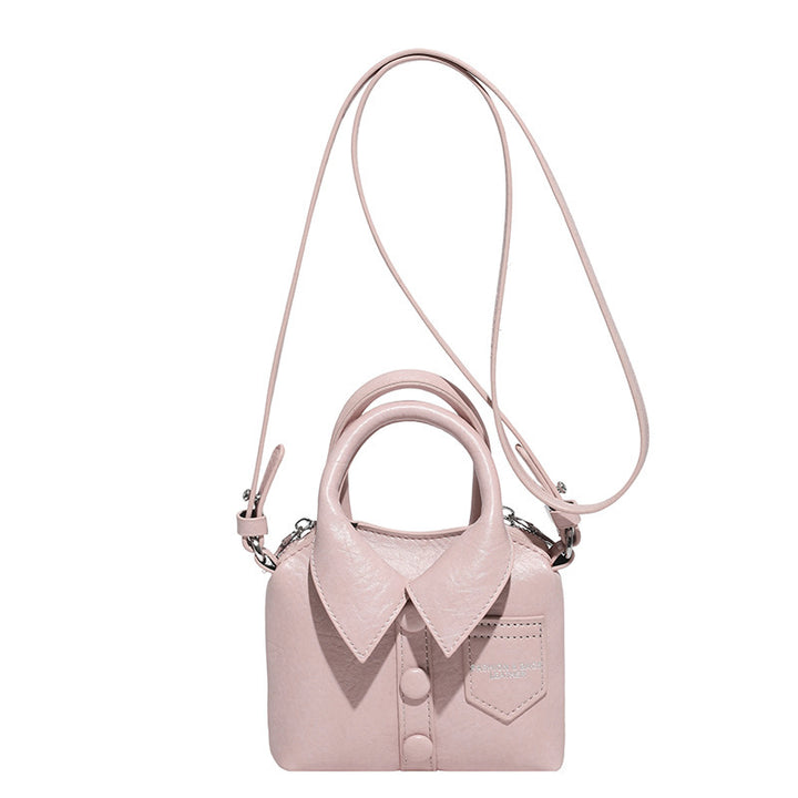 Damen modische Handtasche mit kreativem Hemdkragen-Design Nord Taschen