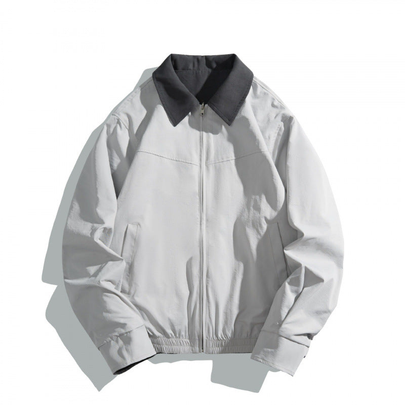 Unisex Kurz geschnittener Utility‑Blouson mit Kontrasthemdkragen und formgebenden Teilungsnähten Nord Taschen