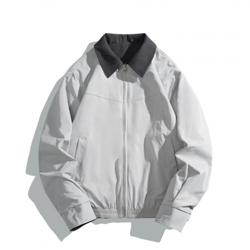 Unisex Kurz geschnittener Utility‑Blouson mit Kontrasthemdkragen und formgebenden Teilungsnähten Nord Taschen