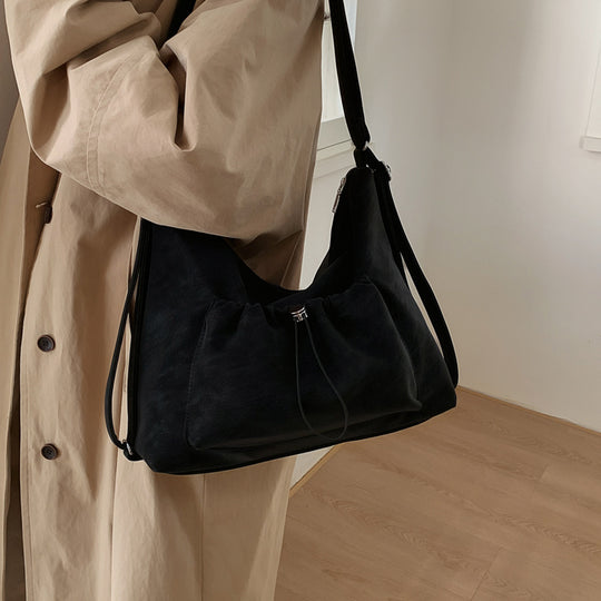 Damen Beuteltasche mit elegantem Kordelzug und vielseitigen Trageoptionen Nord Taschen