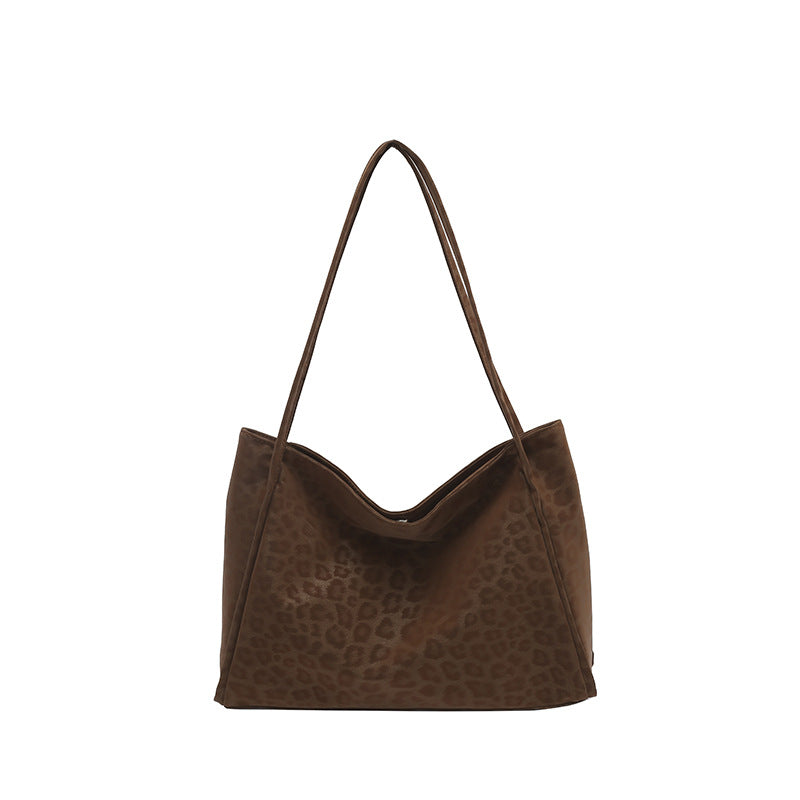 Damen Umhängetasche aus hochwertigem Kunstleder mit elegantem Leopardenmuster Nord Taschen