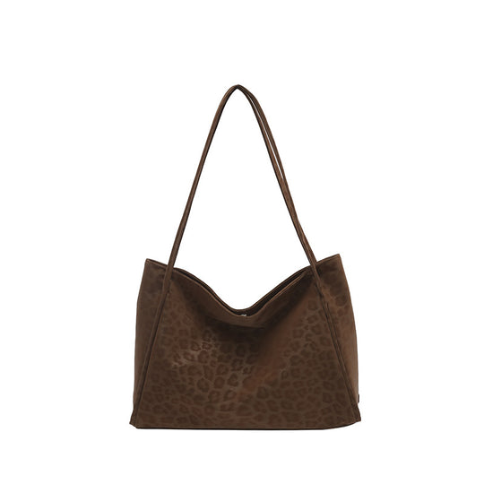 Damen Umhängetasche aus hochwertigem Kunstleder mit elegantem Leopardenmuster Nord Taschen