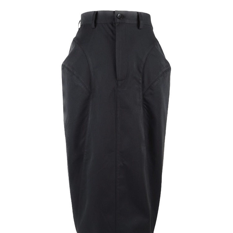 Damen Eleganter Midirock mit innovativem Schnitt Nord Taschen