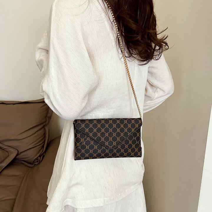 Damen elegante Clutch-Tasche mit strukturiertem Design Nord Taschen